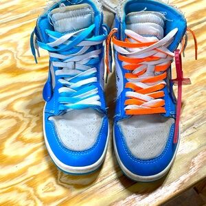Off-White retro 1’s university blue